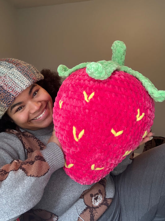 Strawberry pillow