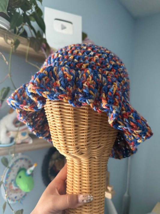 Ruffle Bucket Hat