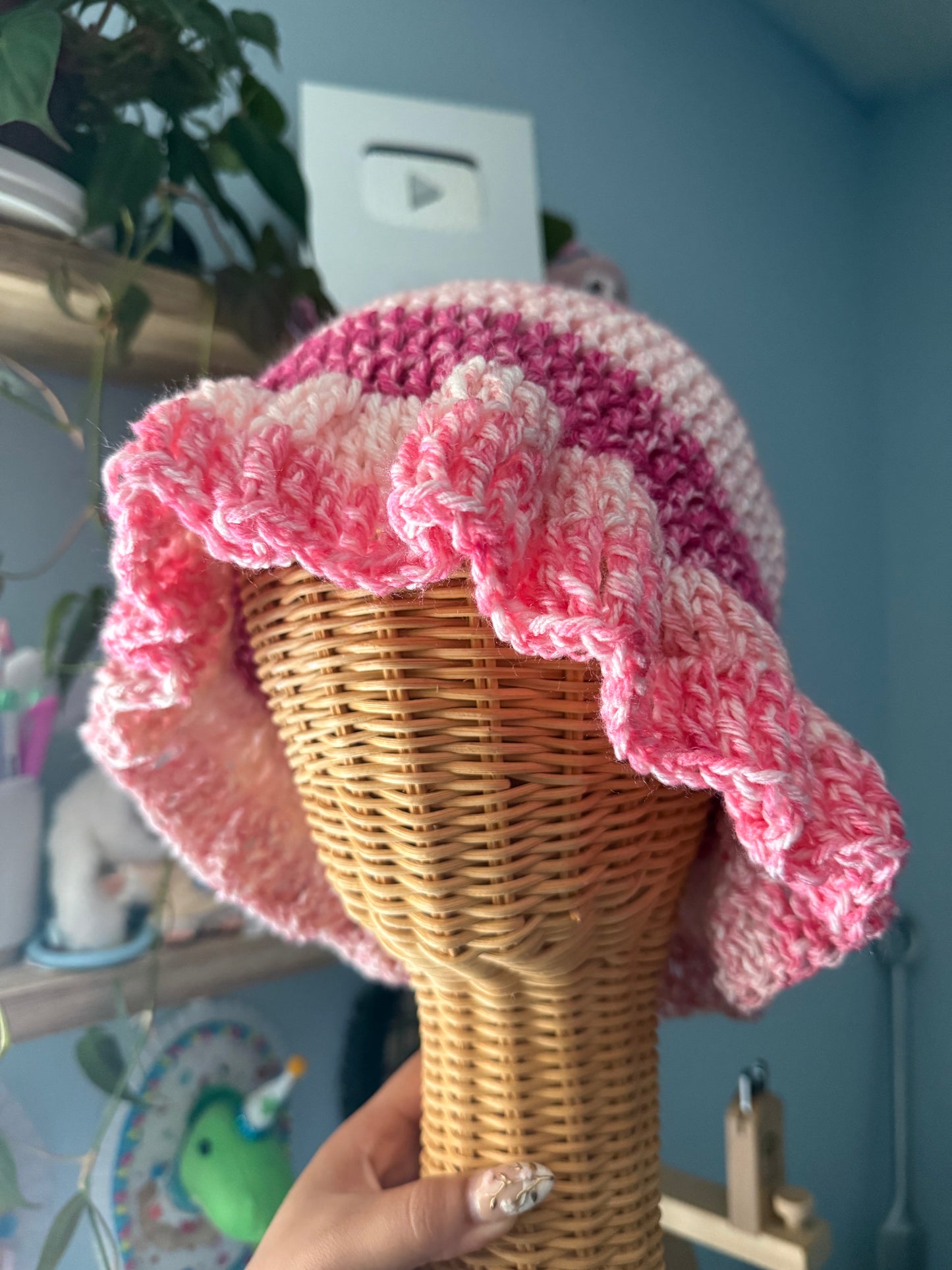 Ruffle Bucket Hat