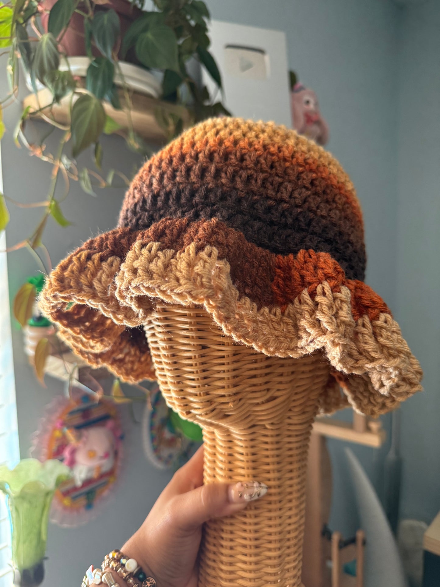 Ruffle Bucket Hat