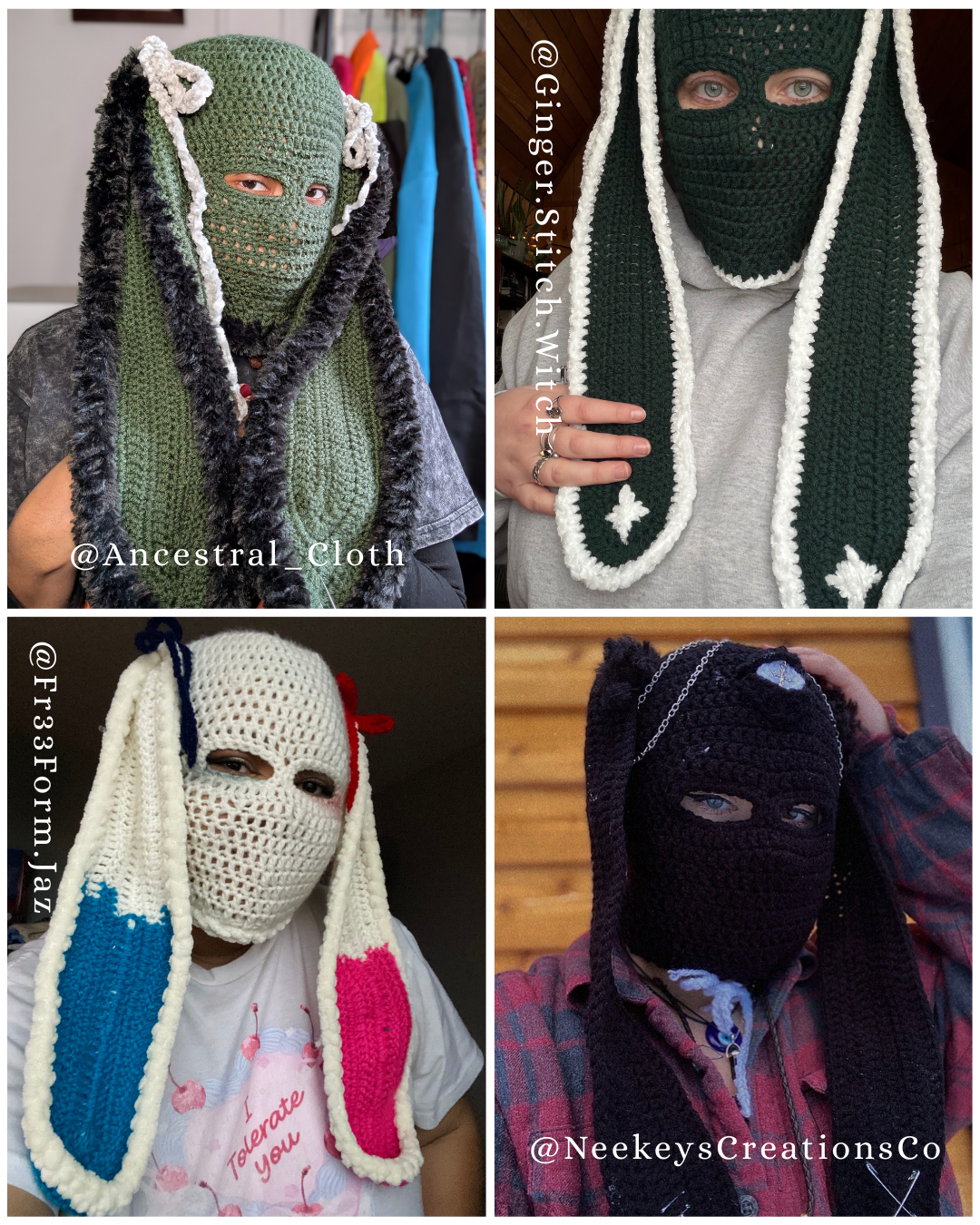 Burglar Bunny Mask PATTERN